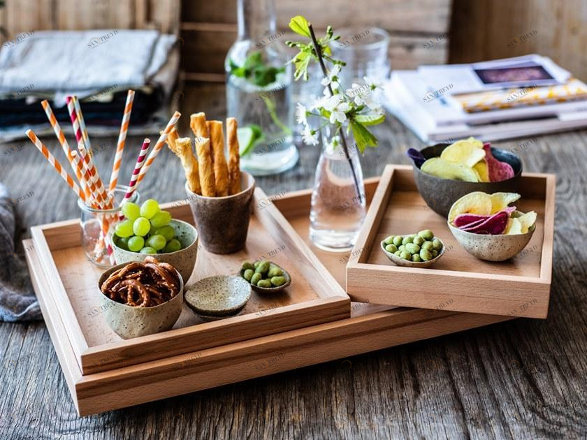 Milla & Milli Набор подносов из массива дерева Foodwood sun-id-1471874