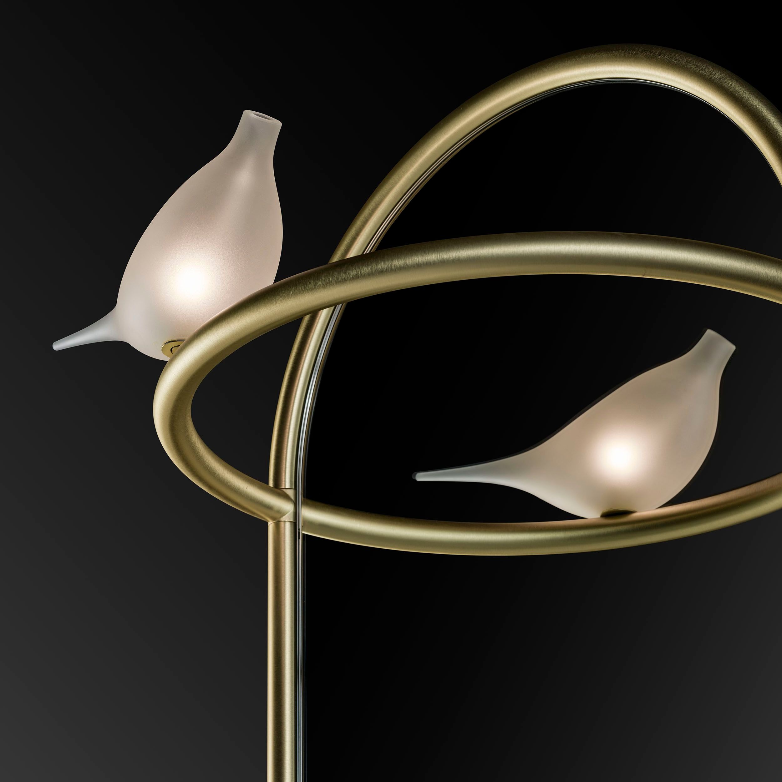 Металлическое зеркало со встроенным освещением MULTIFORME Light Of Love ARCH-00093024 - Вид №1