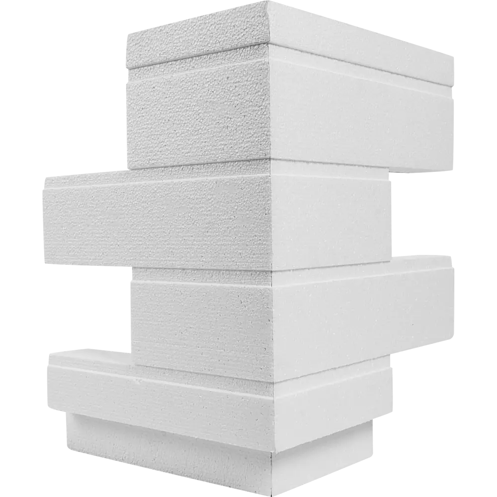 Термопанель внутренний угол Мосстрой-31 Brick House палевый 31x31x41x5 см STLM-2024230 - Вид №4