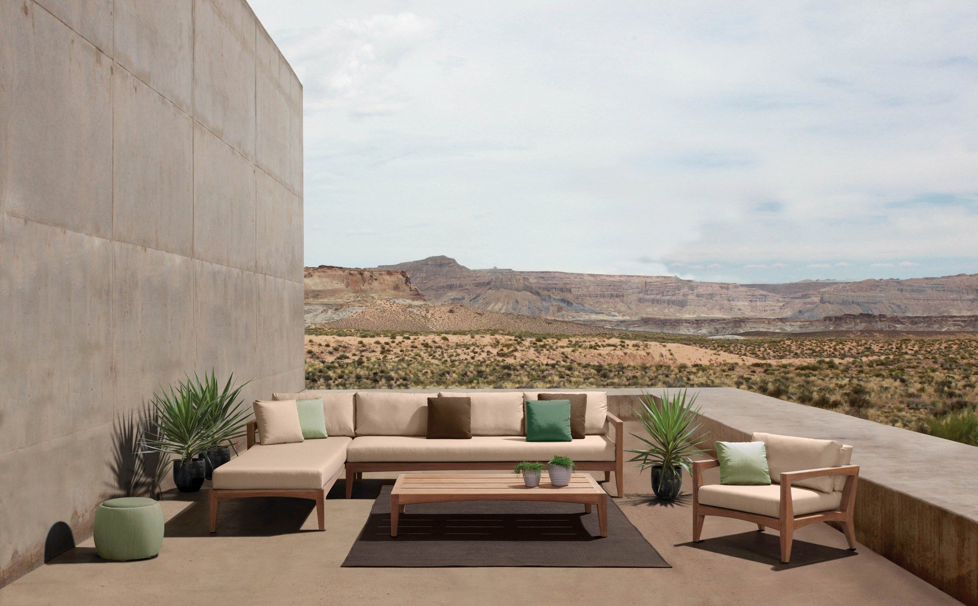 Съемный садовый пуфик Royal Botania тон ARCH-00057753 - Вид №4