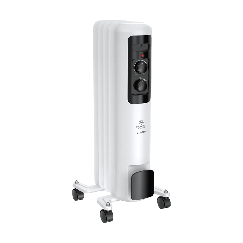 Обогреватель масляный Royal Clima GU9-2000M с механическим термостатом 2000 Вт цвет белый STLM-2023515 - Вид №2