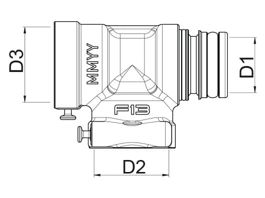 Мужской тройник TECO FASTEC® ARCH-00108207 - Вид №1