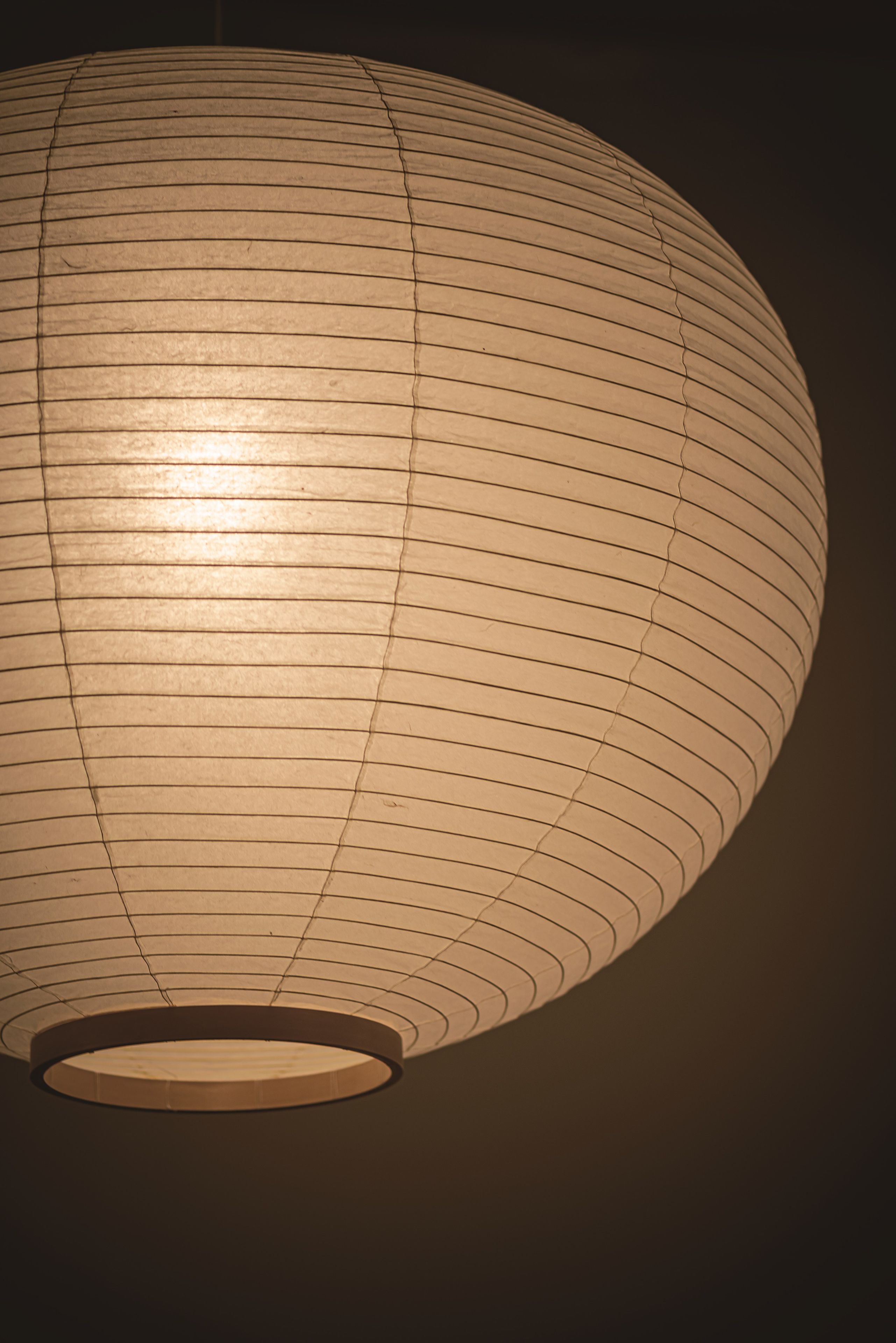 Японский бумажный светодиодный подвесной светильник DE PADOVA фонарь ARCH-00039491 - Вид №3