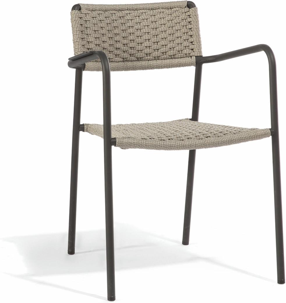 Стул лава веревка 11мм бронза Manutti Echo MNST585