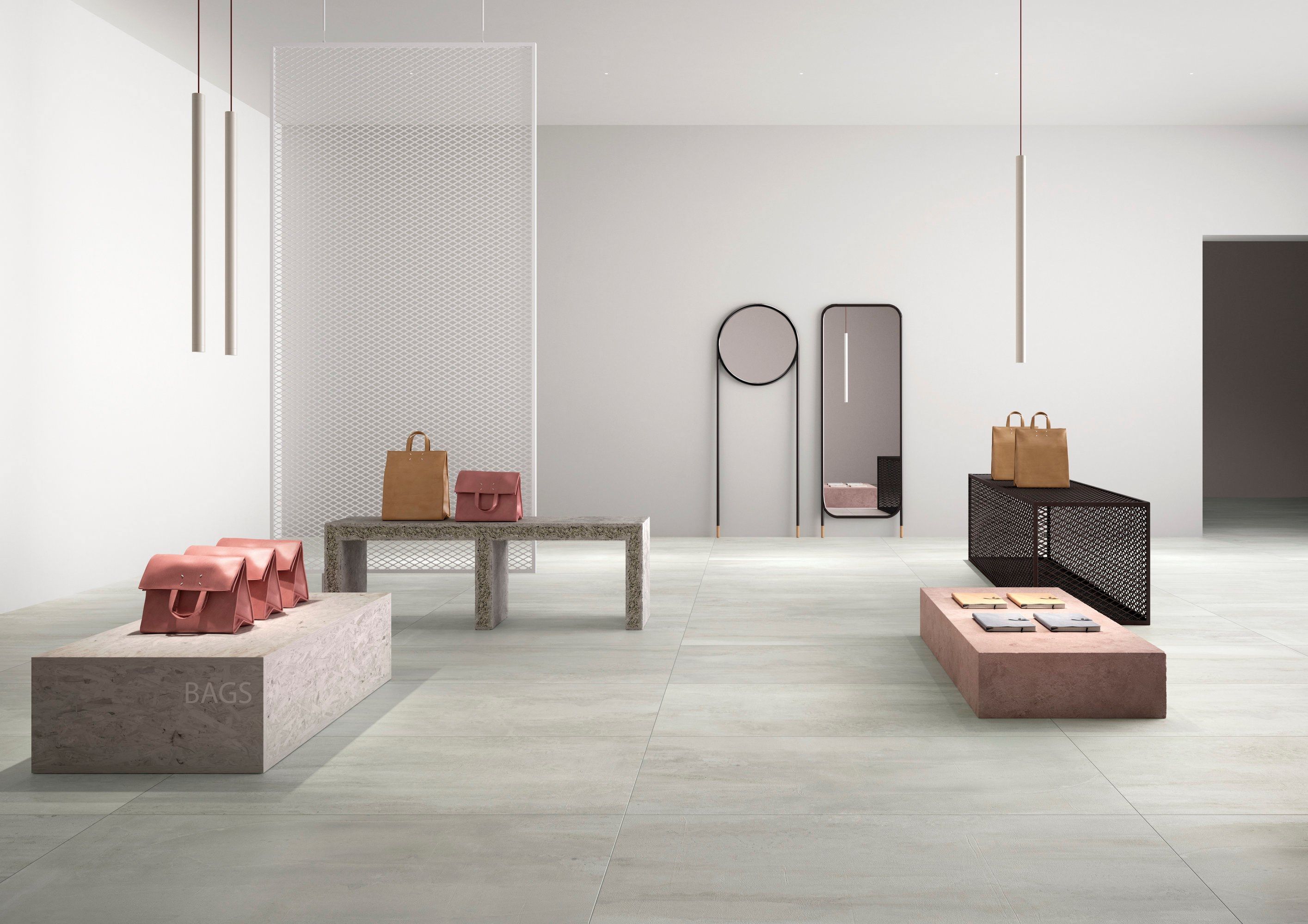 Пол / облицовка керамогранита для внутреннего и наружного применения с эффектом цемента Fiandre Fahrenheit ARCH-00107799 - Вид №1