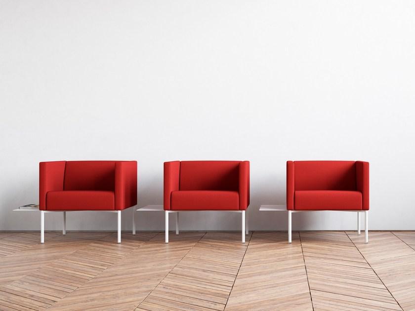 Viccarbe Мягкое кресло с подлокотниками по контракту  Brixe - brix  - Вид №11