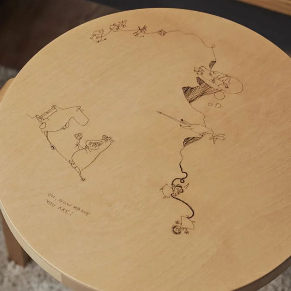 Штабелируемый стул из березы Artek STOOL 60 CELEBRATION ARCH-00111010 - Вид №8