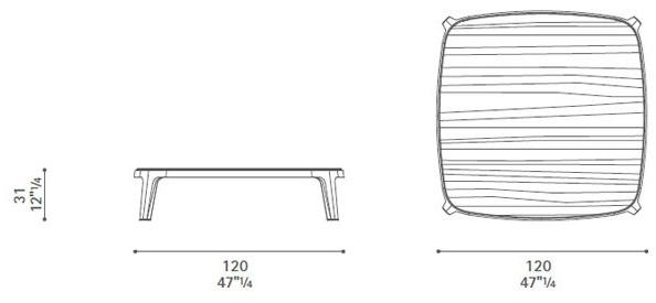 Poltrona Frau Кофейный столик La collezione - tavoli e sedie sun-id-1507516 - Вид №2
