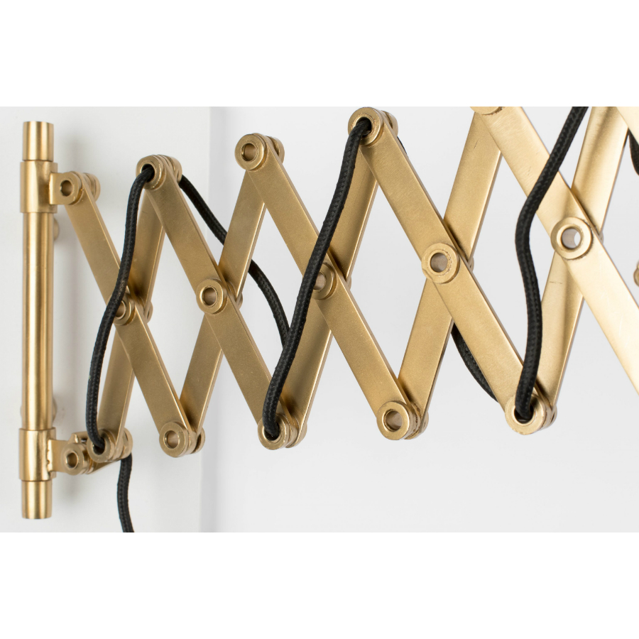 Лампа настенная Sarana, белая White Label Living 5400033 - Вид №5