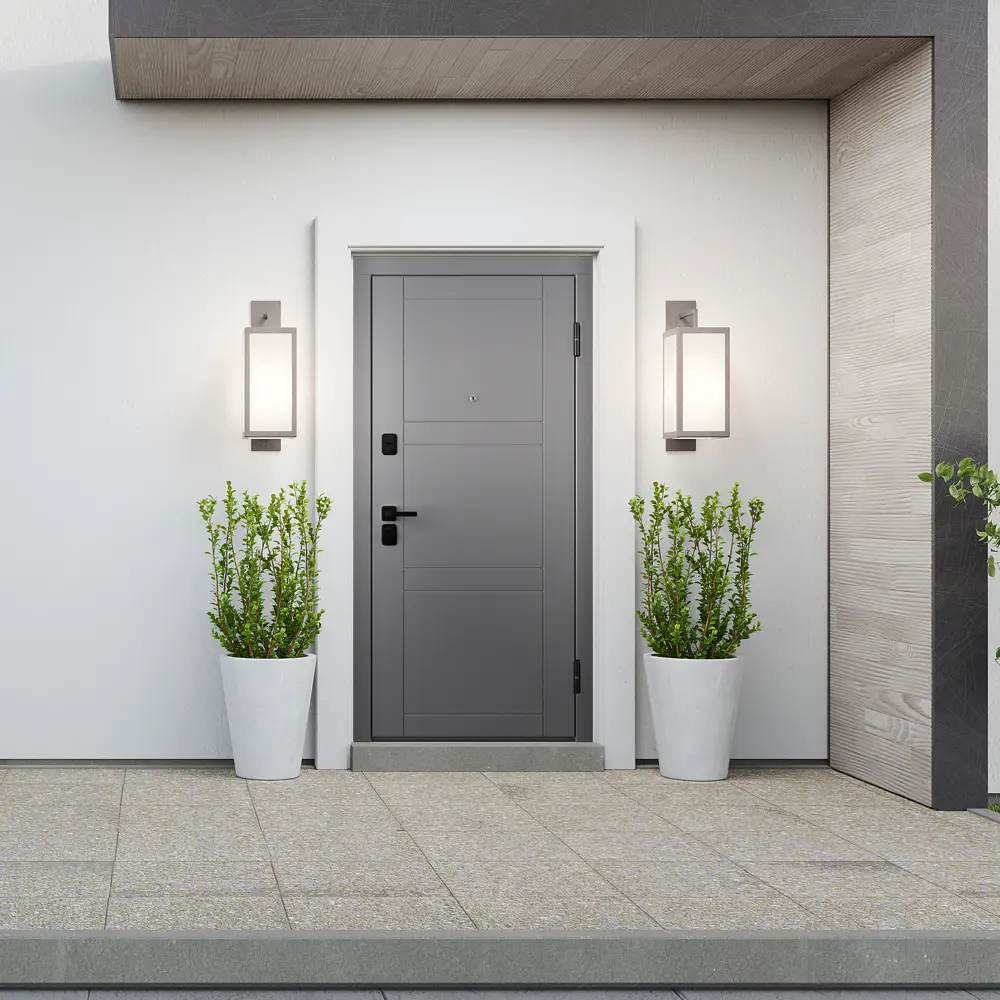 Дверь входная металлическая Лацио 96x201 см левая белая BELWOODDOORS STLM-2115650 - Вид №9