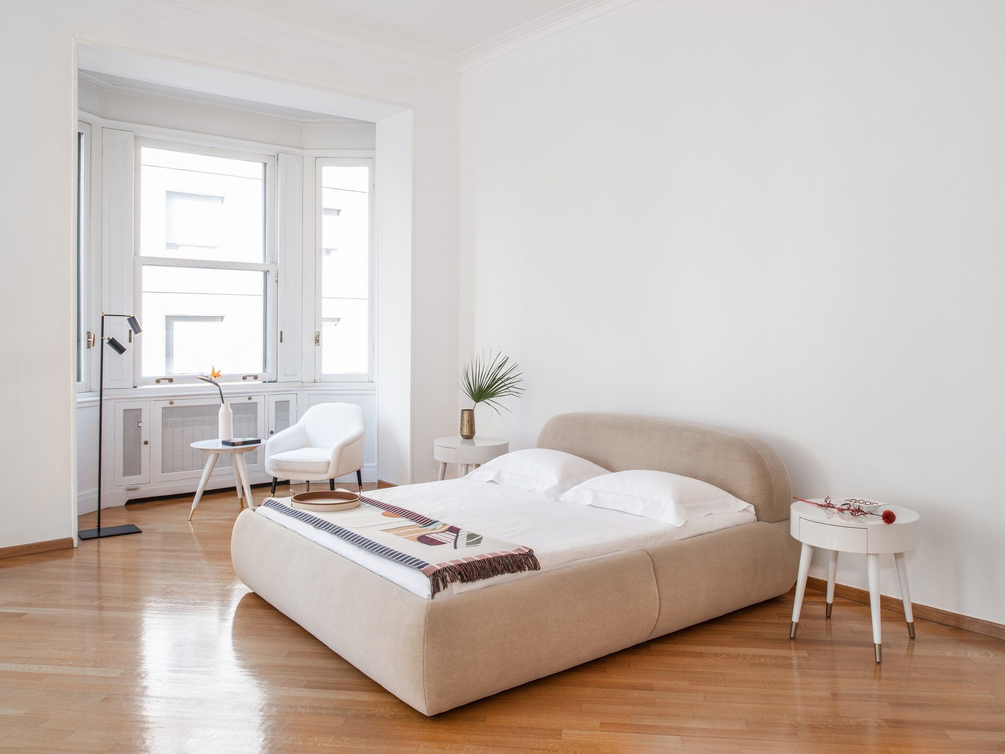 Деревянная круглая тумбочка с ящиками DOM EDIZIONI SANTOS ARCH-00145111 - Вид №3