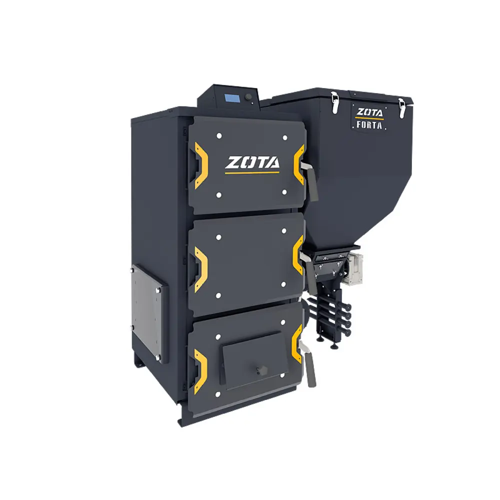 Котел твердотопливный Zota Forta 20 DM FR4931126020 20 кВт 89365716 STLM-2003301  - Вид №1