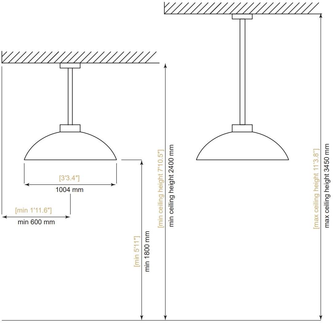 HEATSAIL DOME PENDANT Уличный обогреватель инфракрасный с освещением DOME PT - Вид №6