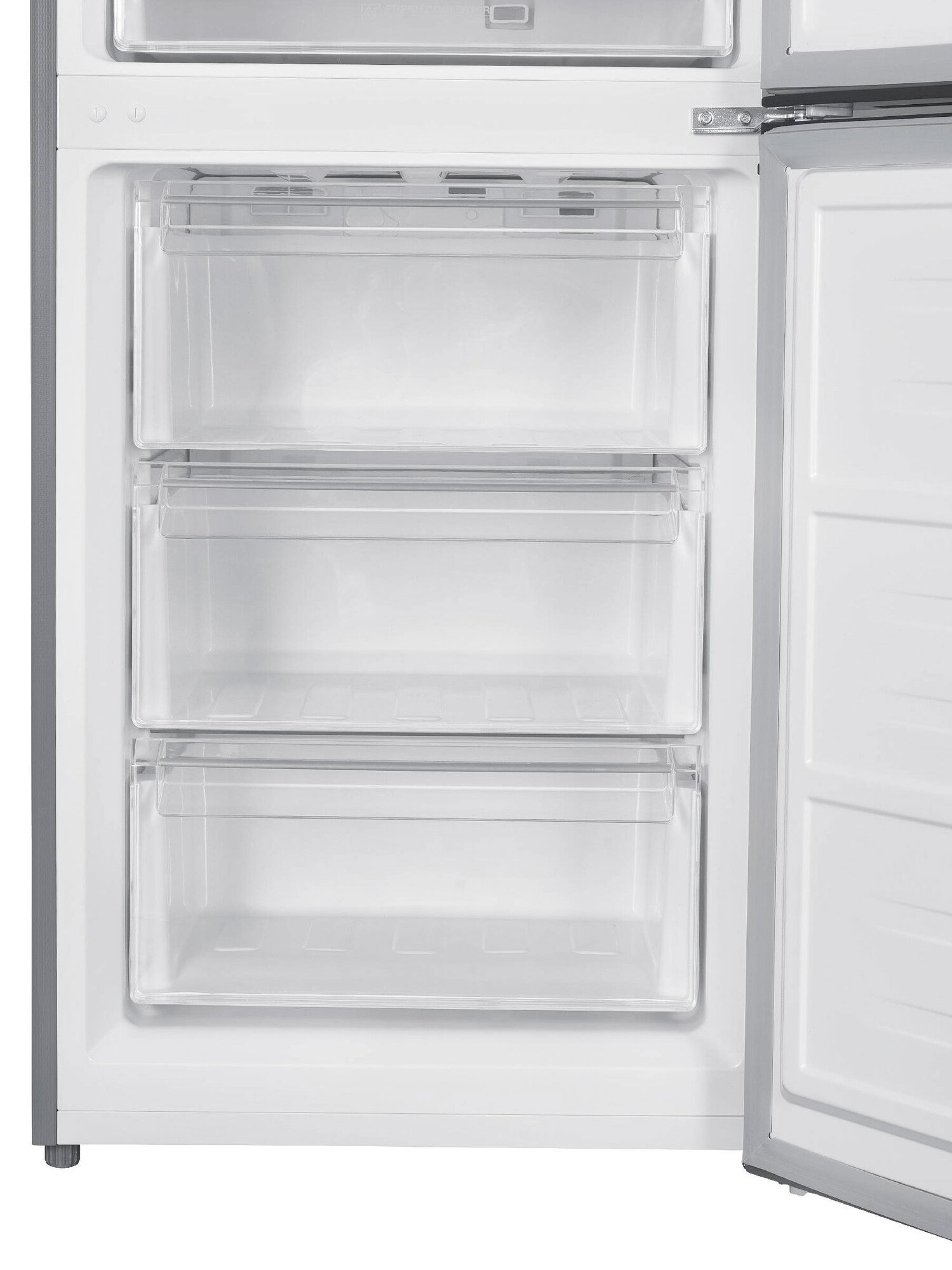 9158176 Холодильник с морозильником   Korting KNFC 62980 X серебристый STDN-0085379 - Вид №12