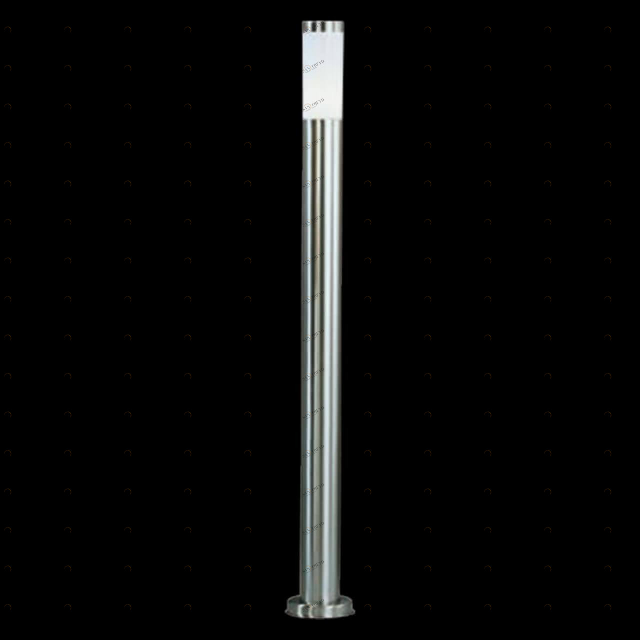 Уличный светильник ландшафтный светодиодный H 110 см серебряный Boston Led 3159LED GLOBO BOSTON LED 00-3898690 Белый Ceramica Globo 