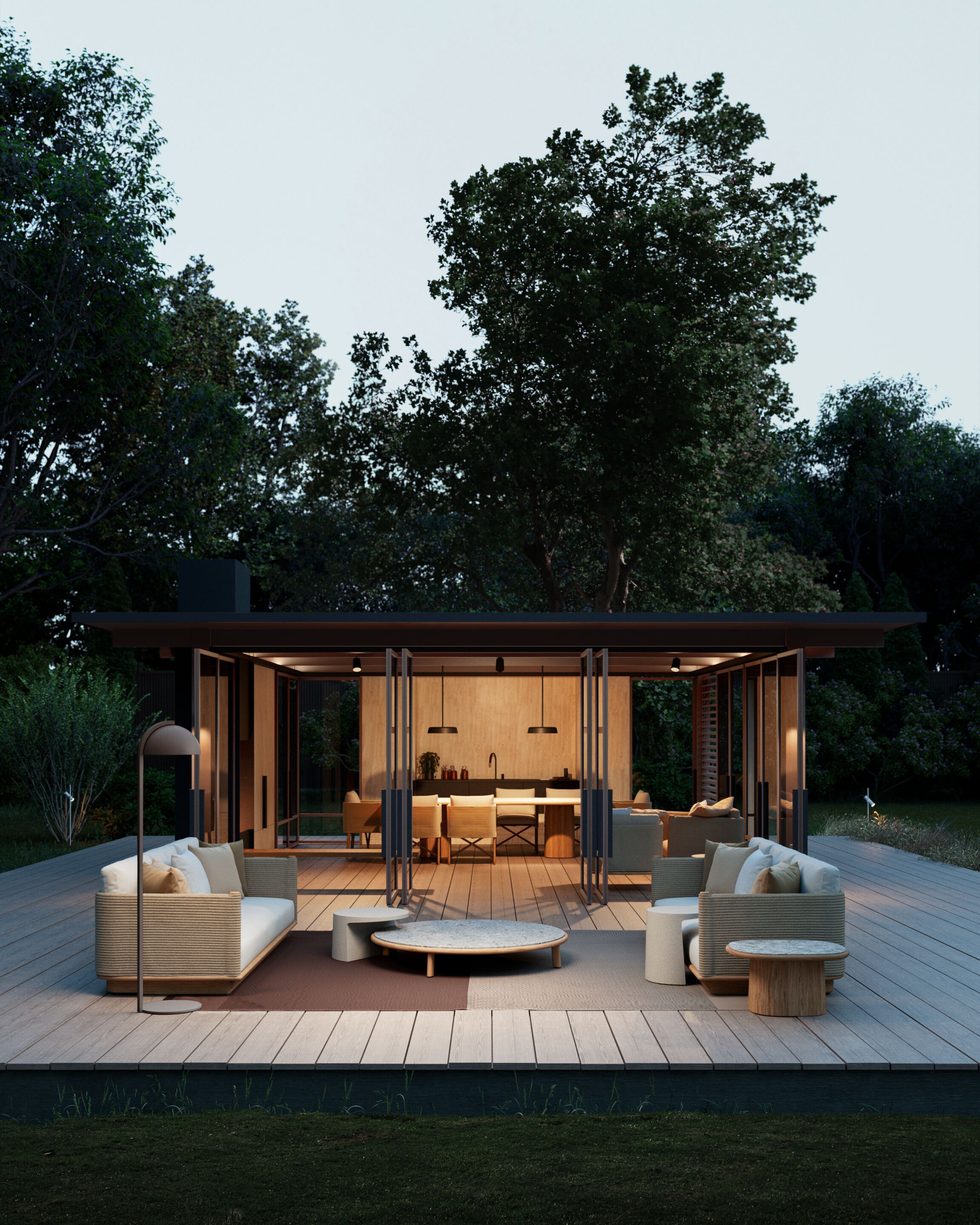 Алюминиевый и стеклянный зимний сад Kettal V PAVILLION ARCH-00117228 - Вид №7