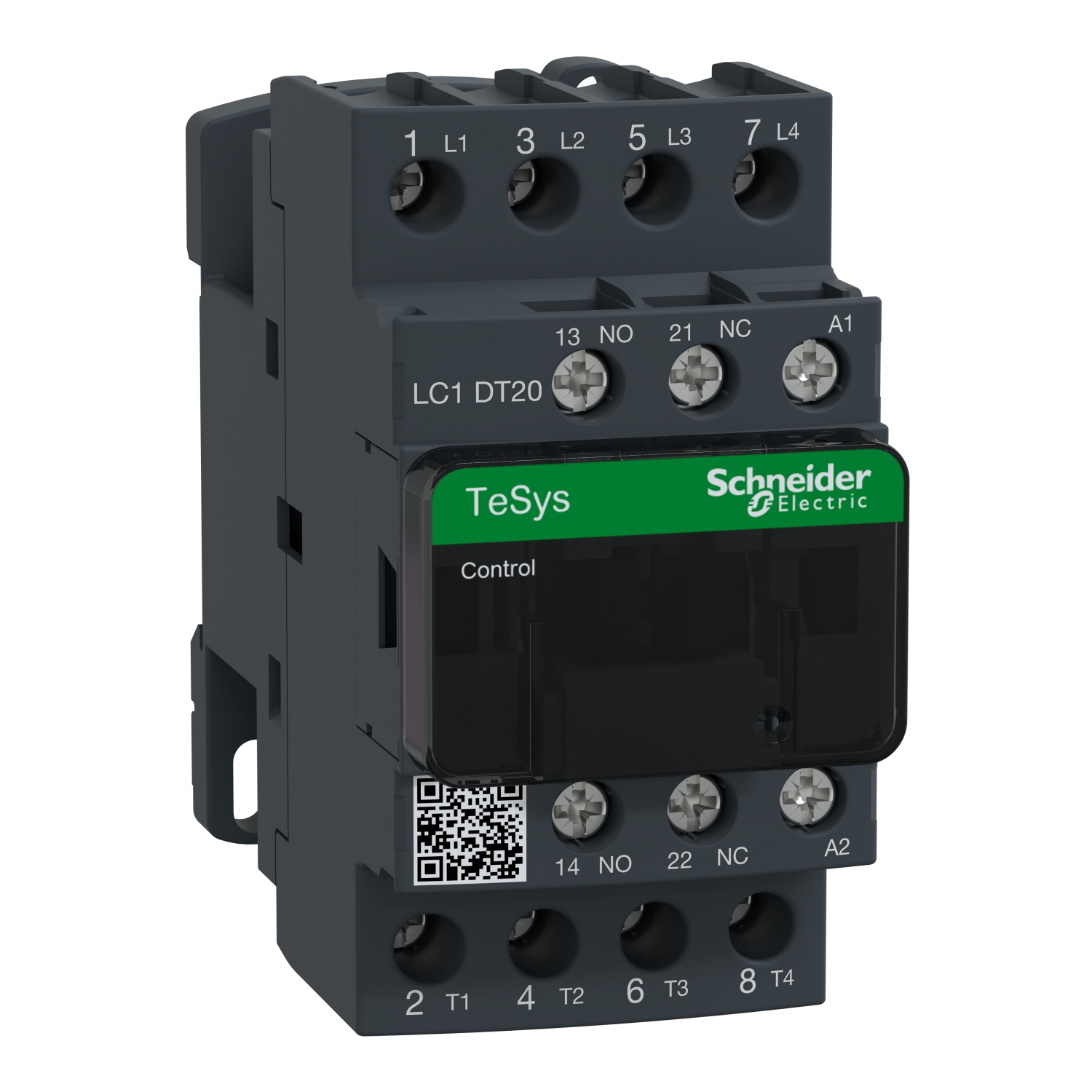 LC1DT20P7 Контактор LC1D 4P 20А 440/230В AC 9кВт Schneider Electric TeSys 