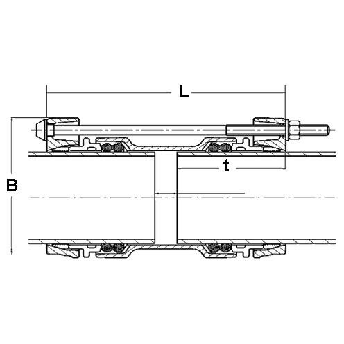 SANIT 02181010000 AQUAFAST сцепления (U-блоки)  - Вид №1