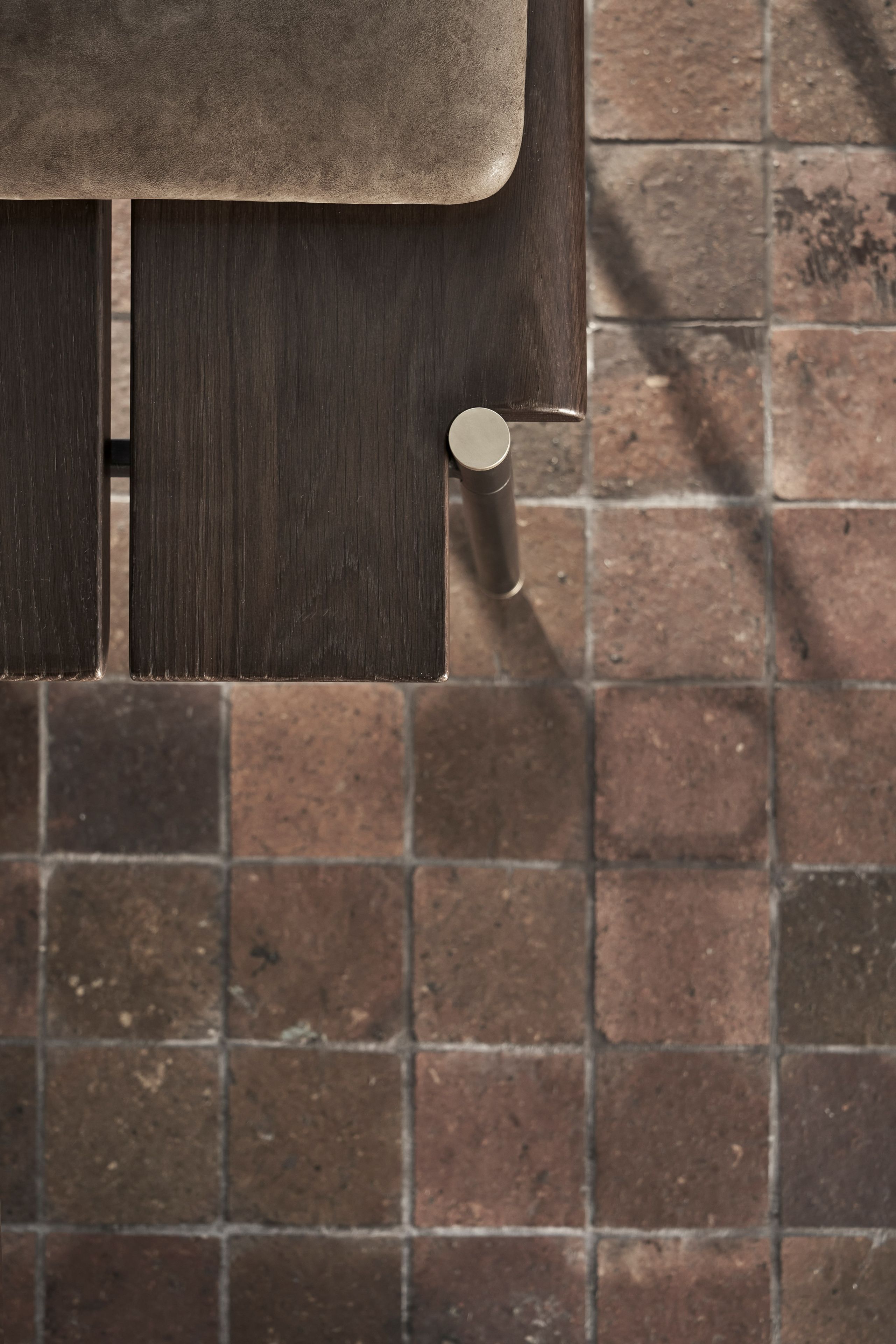 Стальная и деревянная скамья District Eight Укладка ARCH-00140767 - Вид №22