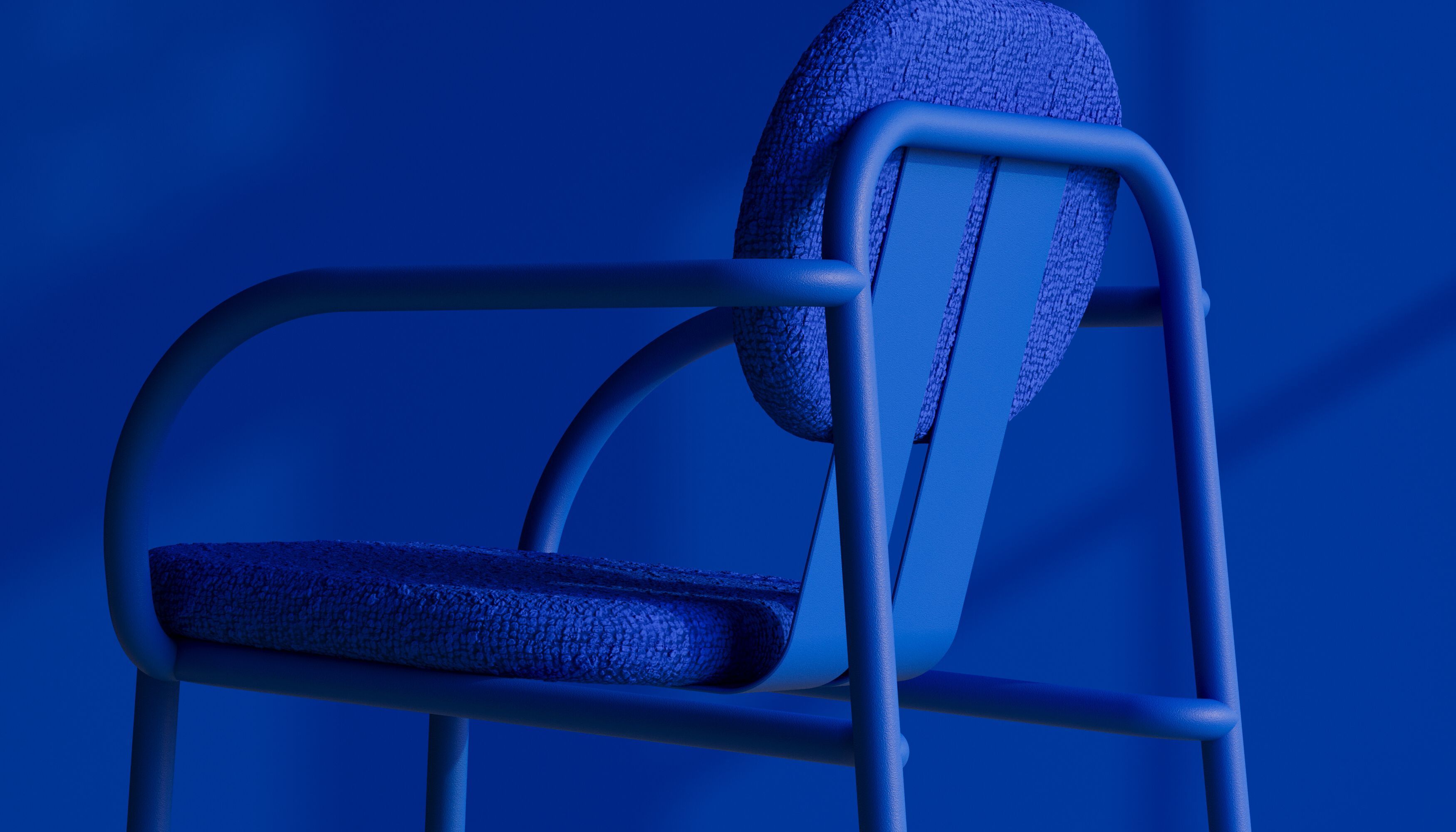 Алюминиевый и тканевый садовый стул с подлокотниками Joyf Desert ARCH-00022478 - Вид №7