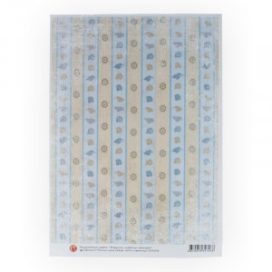 14506 Декупажная карта 21 x 29.7 см "Игрушки морских принцесс" Чип-Арт