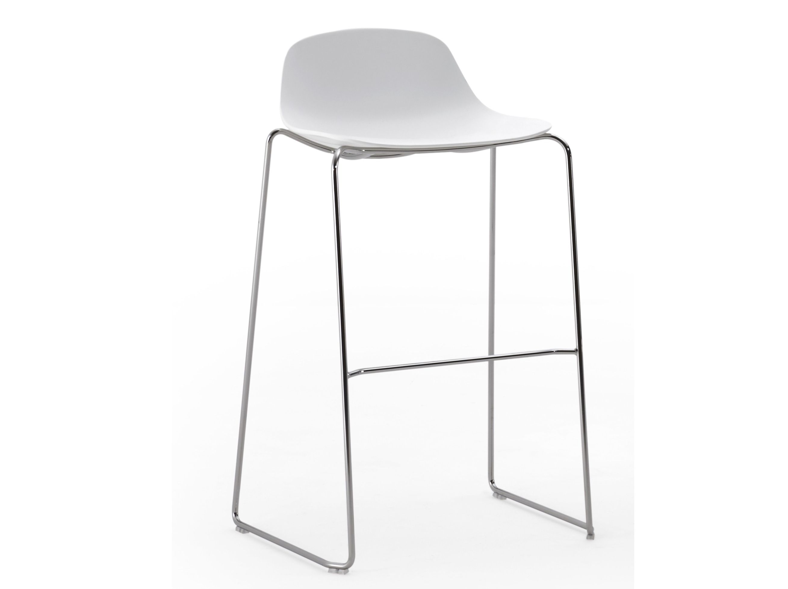 Высокий табурет из полипропилена с подставкой для ног ESTEL GROUP ARCH-00045585