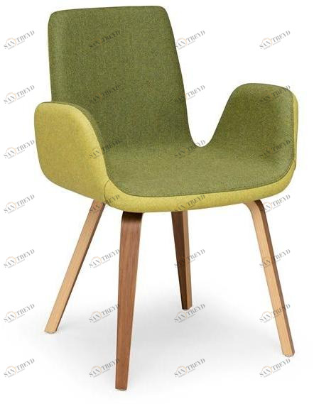 Midj Стул с обивкой и подлокотниками Light sun-id-1481131