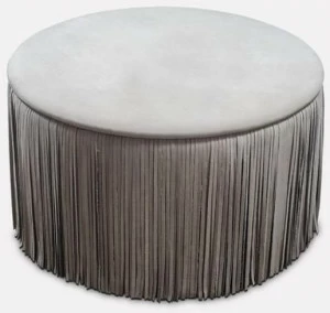 MORADA Круглый пуф из нубука Taglia Taglia otr