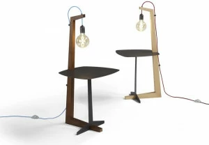 Egoitaliano Светильник / журнальный столик из ясеня и окрашенного металла Pinocchio