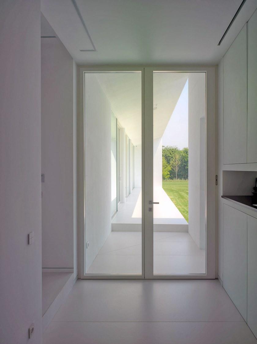 CARMINATI SERRAMENTI Входная дверь из дерева и стекла Skyline system sun-id-1494390 - Вид №1