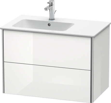 XS417600909 Тумбочка подвесная XSquare #XS4176 810 x 478 мм Светло-голубой матовый декор Duravit - Вид №2