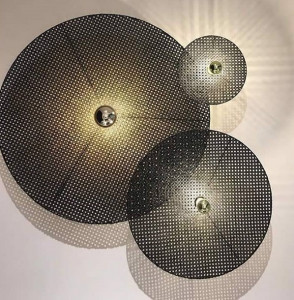 075452 Бра A1053/10 см металл хром + 1125/60 см черный ротанг Aromas del Campo Tan Tan