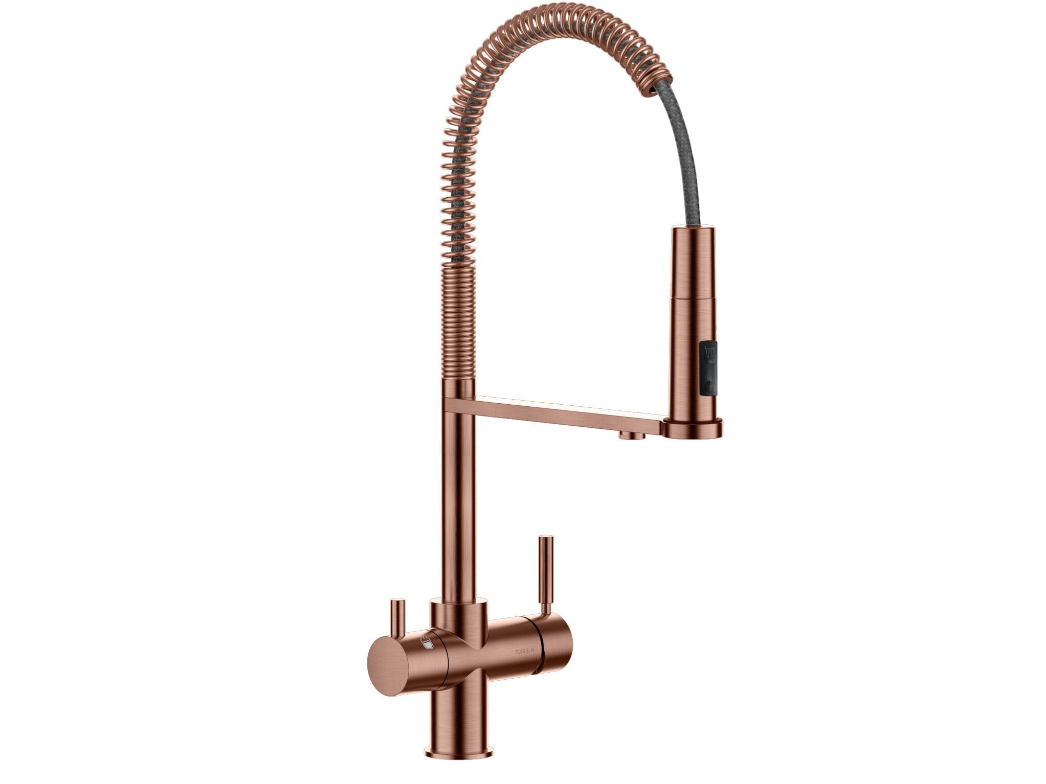 Электронный кухонный миксер с выдвижным ручным душем GUGLIELMI RUBINETTERIE Pura ARCH-00088662 - Вид №5