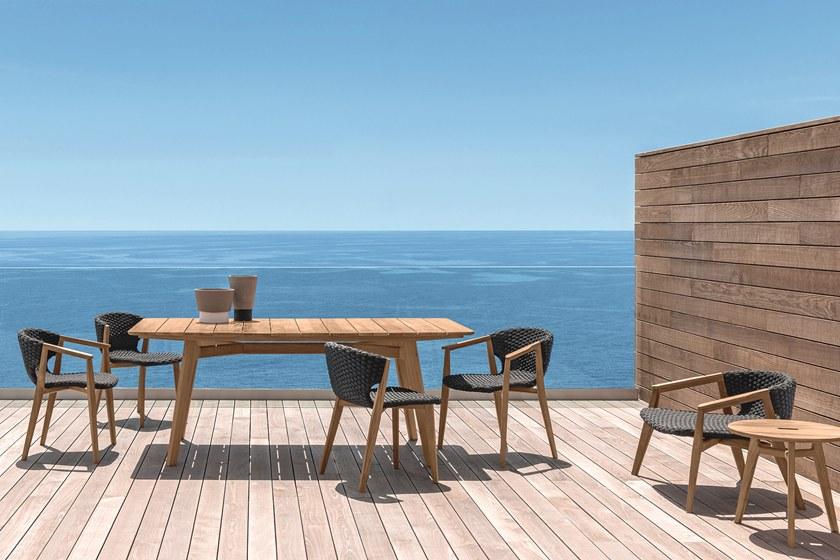 Ethimo Садовый стул из синтетической ткани Knit Knitse01 - Вид №4