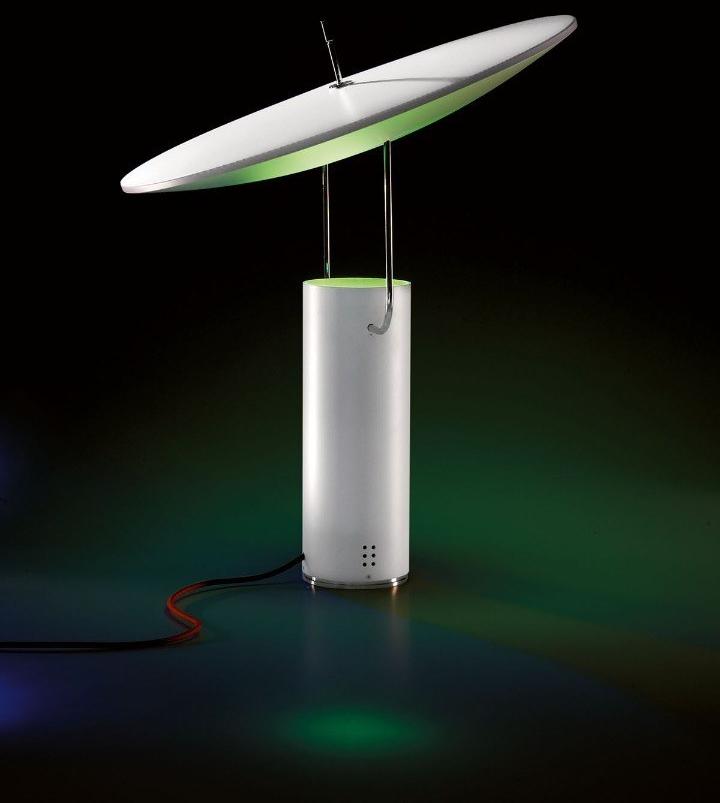 Martinelli Luce Регулируемая настольная лампа из алюминия с диммером  799  - Вид №3