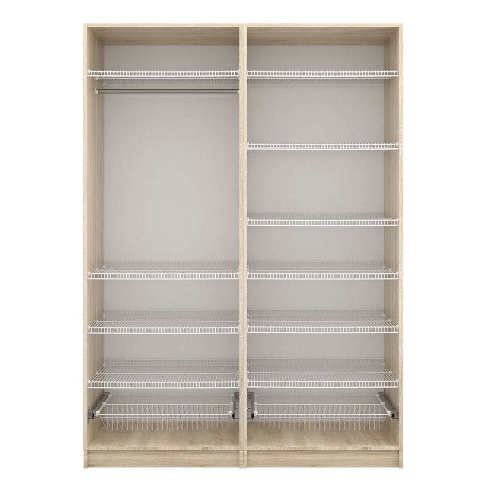 Проволочная полка , 715x556 мм, белый LJPS0594 Public Steel Россия  - Вид №2