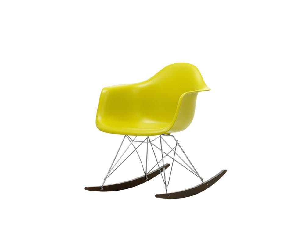 Мягкое тканевое кресло-качалка с подлокотниками VITRA Eames Plastic Chair ARCH-00023828 - Вид №148