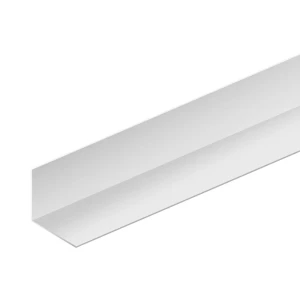 Угол ПВХ 20x20x2700 мм белый