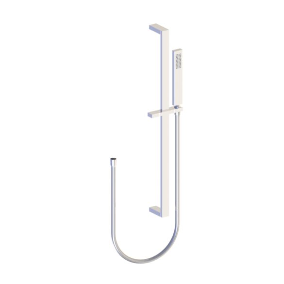 55.542 Душевой набор, шланг и ручной душ на рейке HORUS Range Myriad 