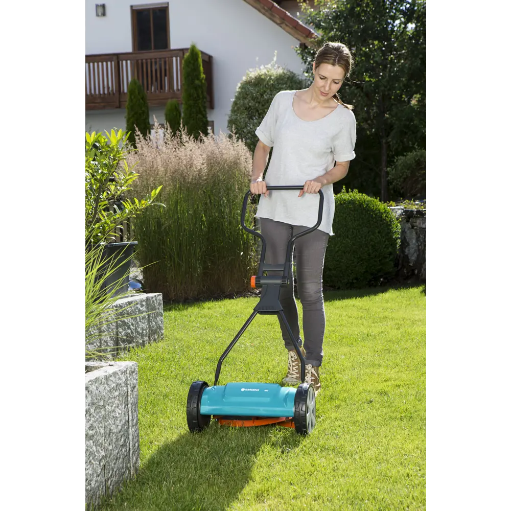 Газонокосилка механическая Gardena Classic 330 33 см 19487972 STLM-2108880  - Вид №6