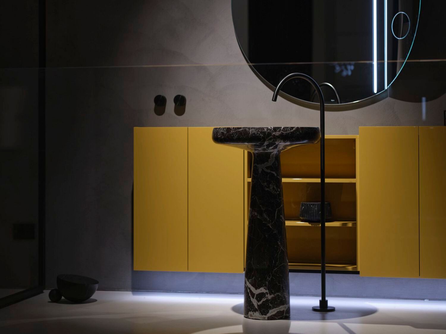 Подвесной шкаф для ванной комнаты с дверцами Falper Ognidove ARCH-00056813 - Вид №4