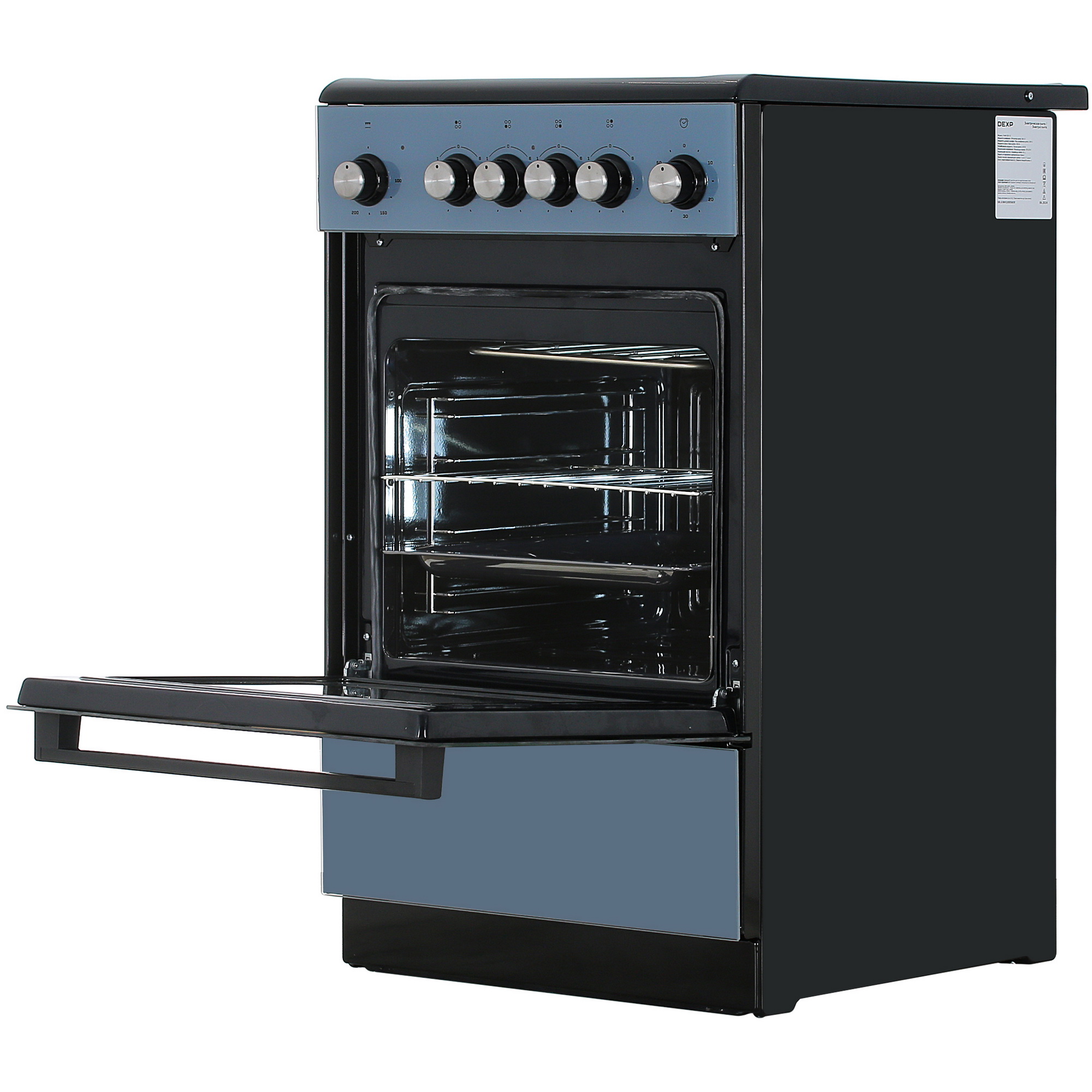 9082380 Электрическая плита DEXP E25-1G серый STDN-0082869 - Вид №5