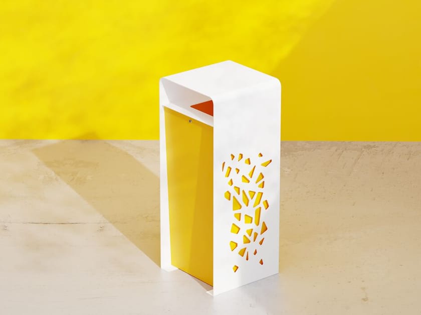 Корзина для мусора из оцинкованной стали DIMCAR Komete ARCH-00114526