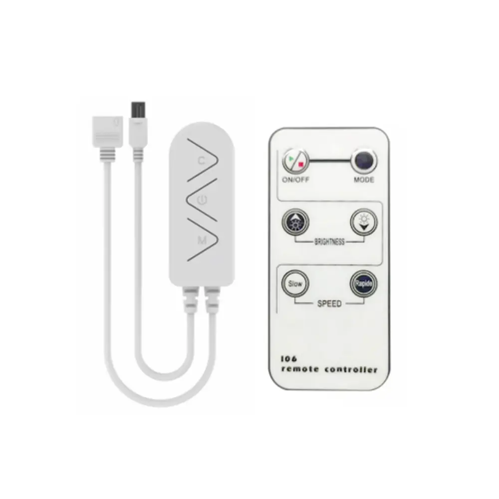 Контроллер Apeyron для светодиодной ленты 12-24 В 144 Вт IP20 STLM-2167526