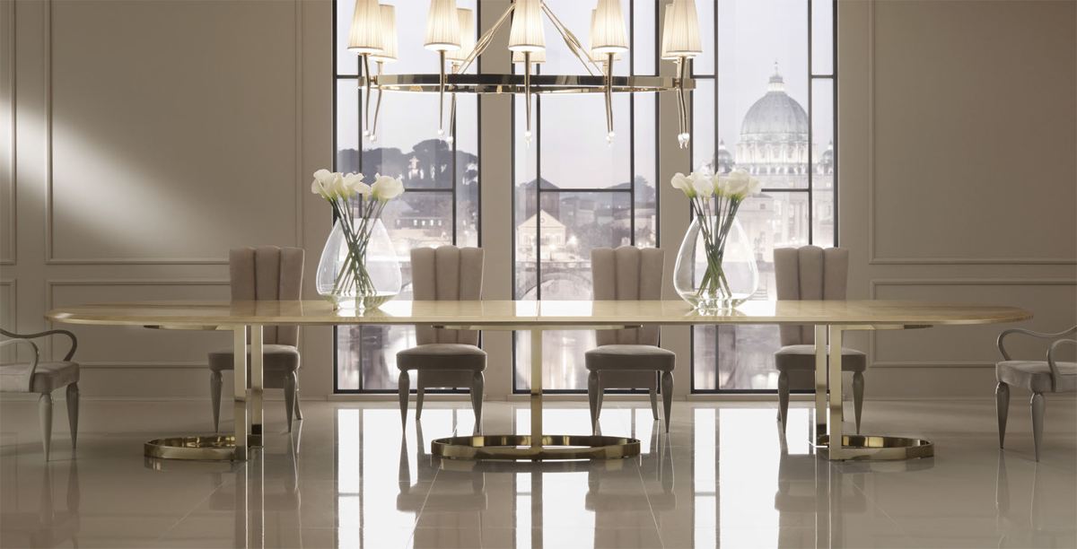 Стол  DV HOME COLLECTION FORM PRINCE tavolo  - Вид №1