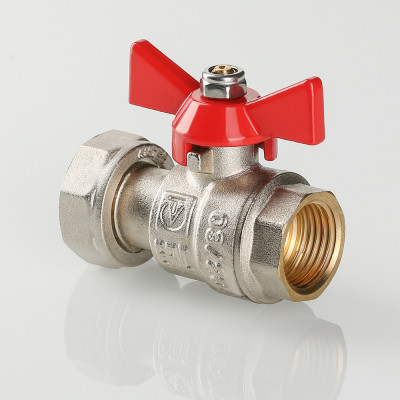 VT.241.N.0405 Кран шаровой с накидной гайкой Valtec 1/2" x 3/4"  - Вид №5