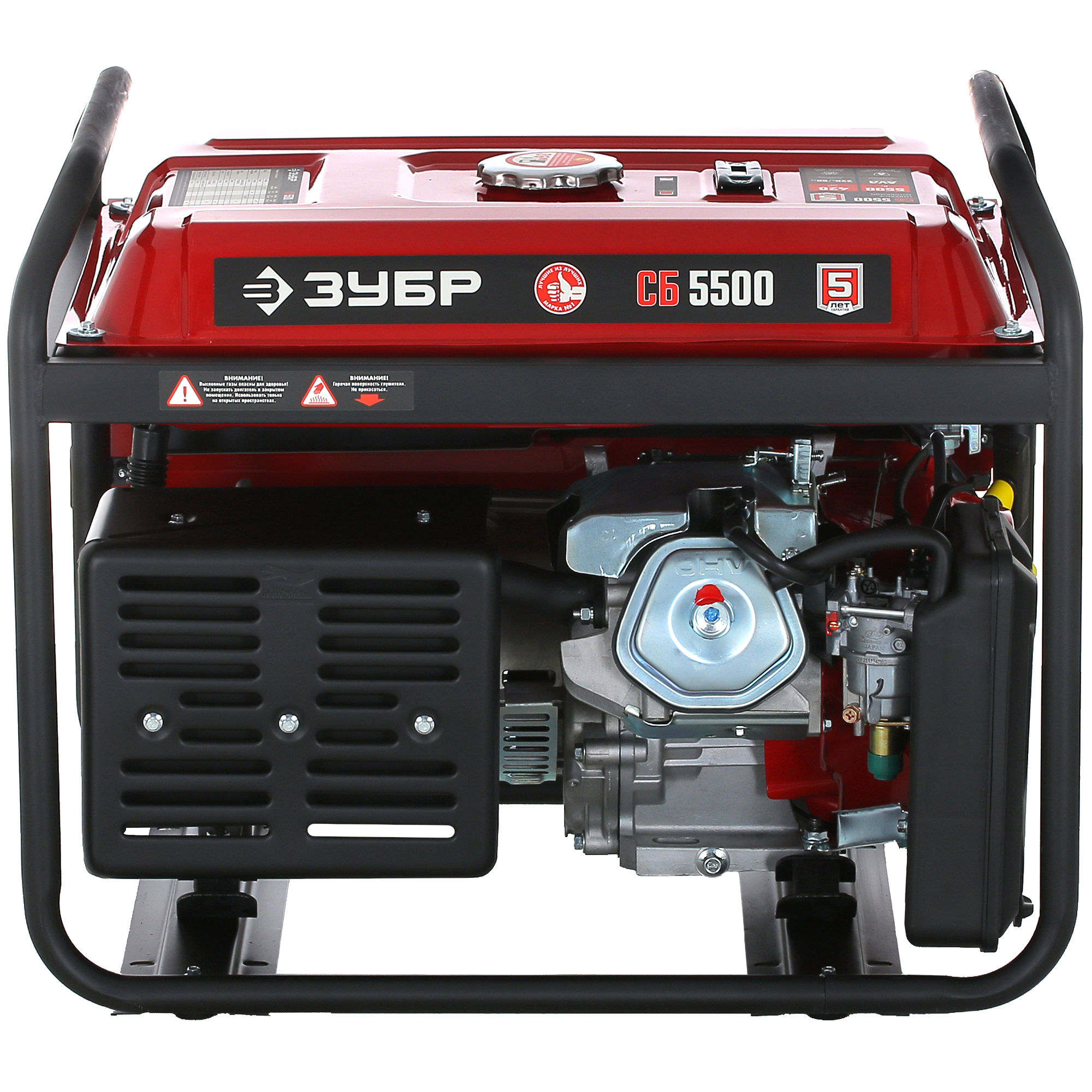 Электрогенератор   бензиновый Зубр СБ-5500 5307692 STDN-0060122 - Вид №7