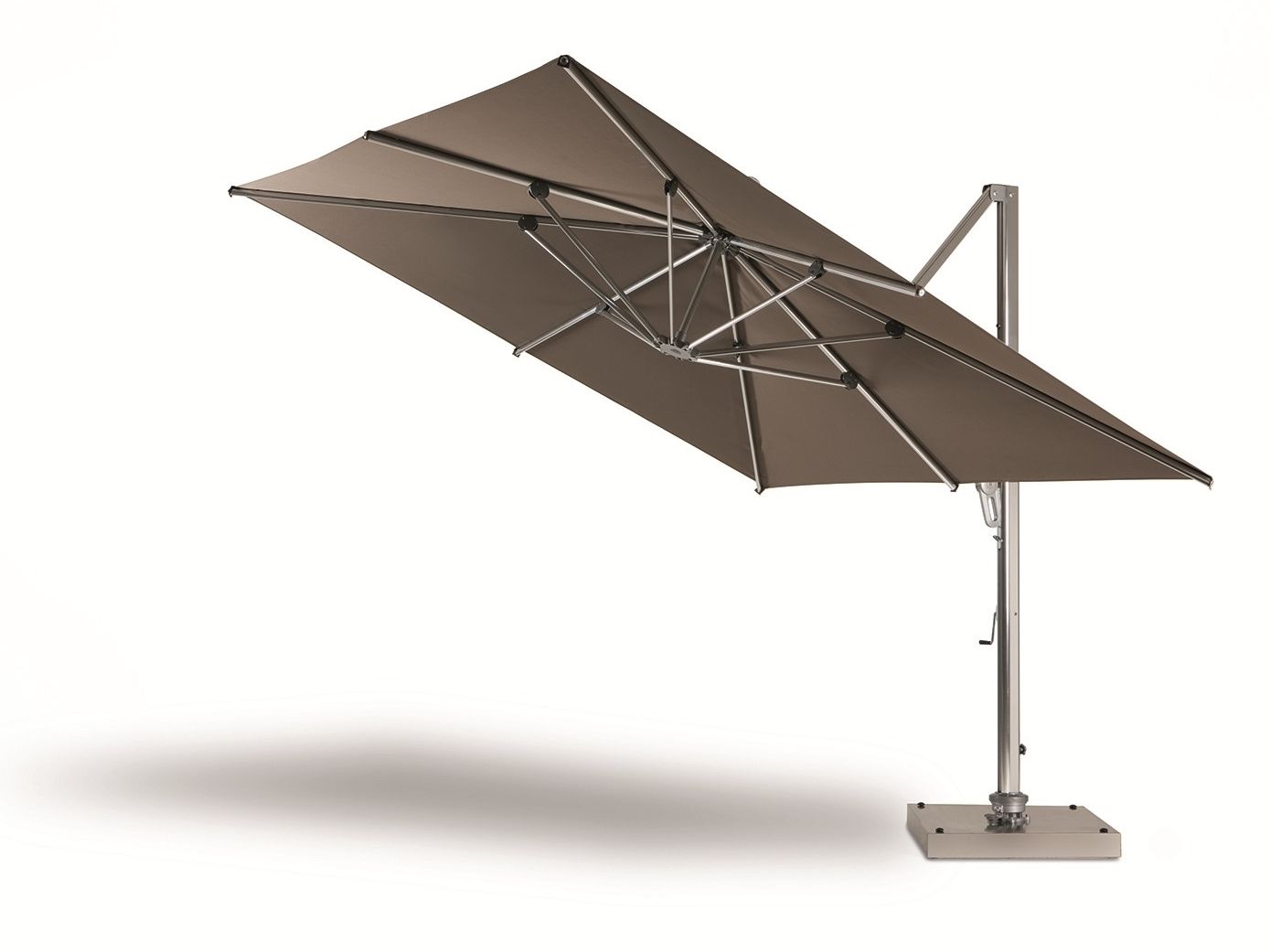 Квадратный поворотный зонтик с боковым полюсом Ethimo Freedom ARCH-00128153 - Вид №6