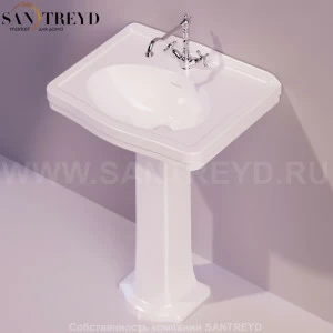 LO914BIANCO Подвесная раковина настенная прямоугольная Simas Londra белая