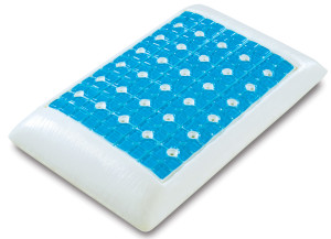 91128240 Подушка анатомическая AirGel 64x40 см, пена STLM-0494962 ОРМАТЕК
